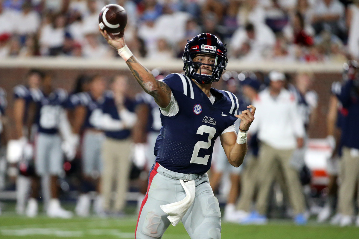 One of the more exciting quarterbacks in the nation, Matt Corral is a high-impact player for the Rebels. 